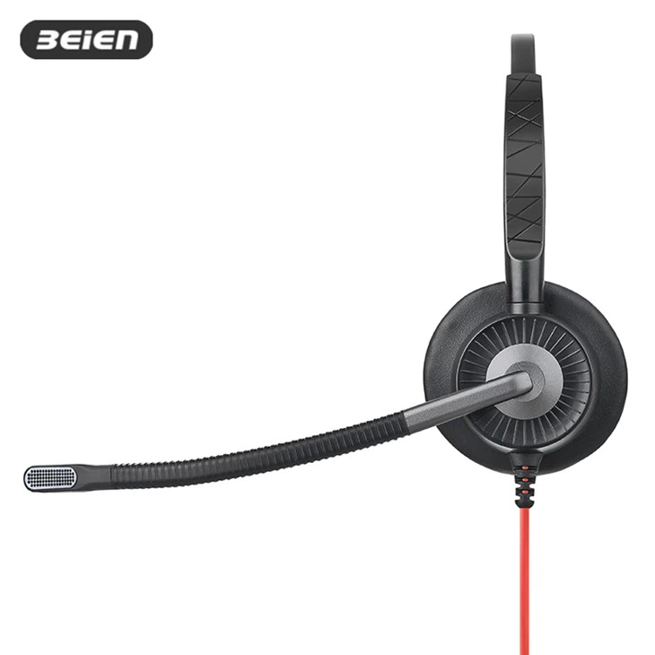Dual Ear ENC Call Center Headset