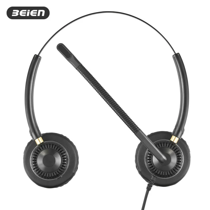 Dual ENC Noise Cancelling QD Headset